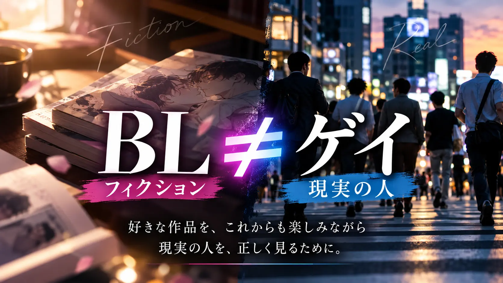 BLとゲイは同じじゃない。ドラマでは描かれにくい「リアルなゲイの日常」とは？